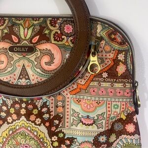 Oilily Backpack Purse Colorful Floral Design